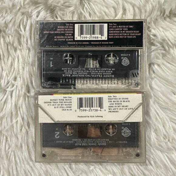 Randy Travis tape set No Holdin Back and old 8x10 tested working - Picture 5 of 6